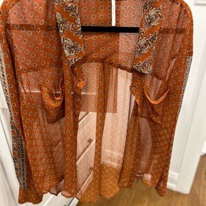 Free people floral top